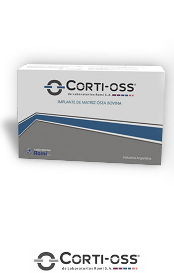 Cortioss Línea de Implante de Matriz Osea Bovina